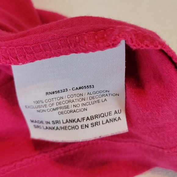 Nike embroidered logo pink v neck size medium - Picture 7 of 7